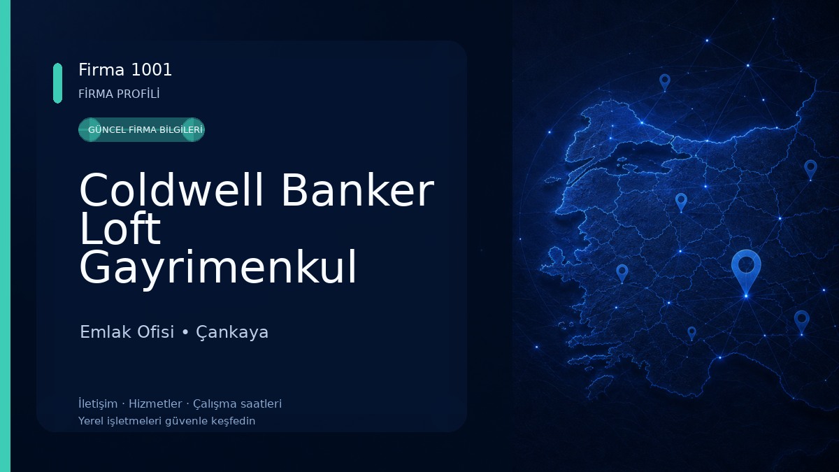 Coldwell Banker Loft Gayrimenkul Danışmanlığı