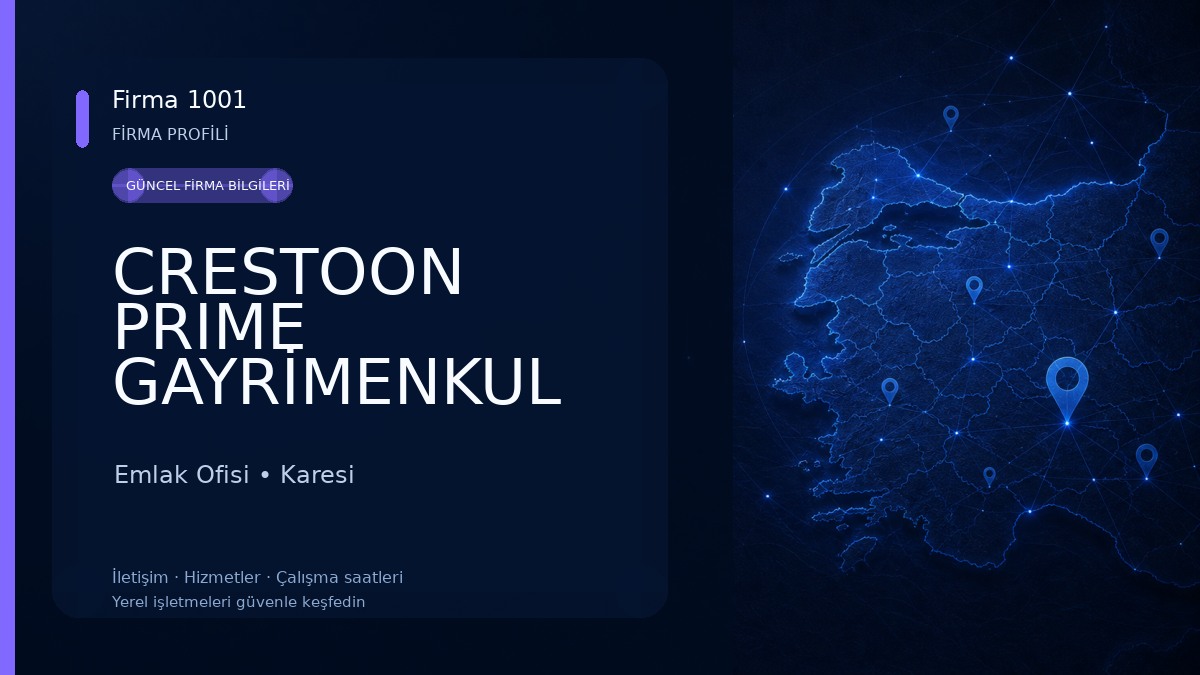 CRESTOON PRIME GAYRİMENKUL
