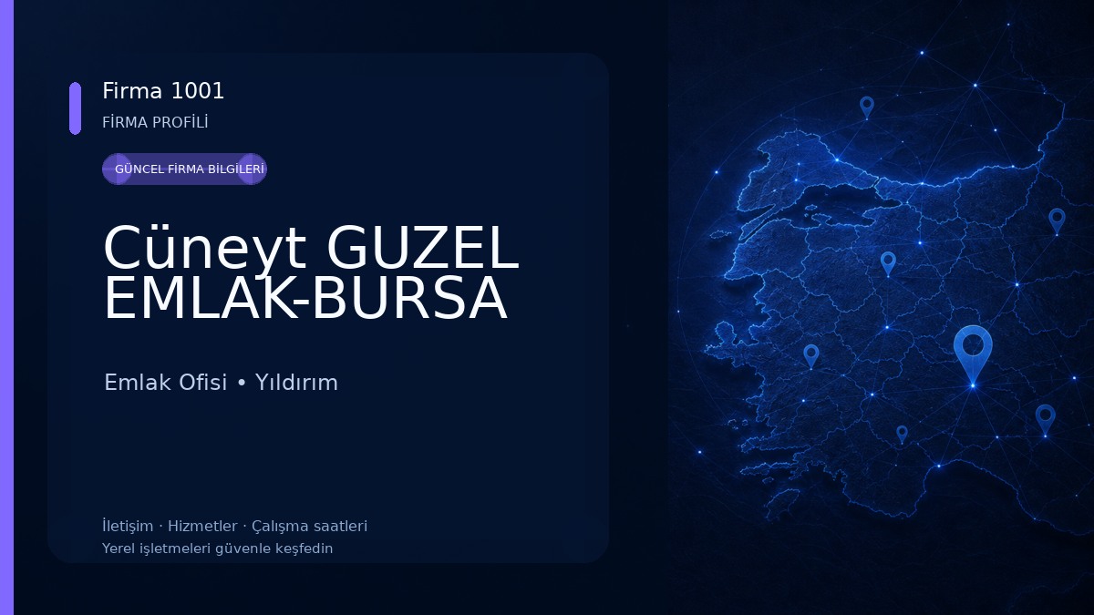 Cüneyt GUZEL EMLAK-BURSA