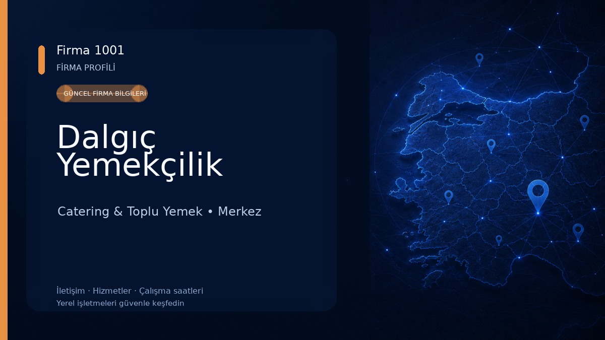 Dalgıç Yemekçilik