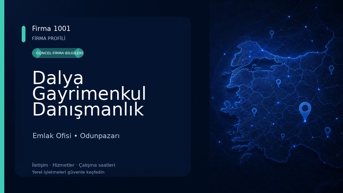 Dalya Gayrimenkul Danışmanlık