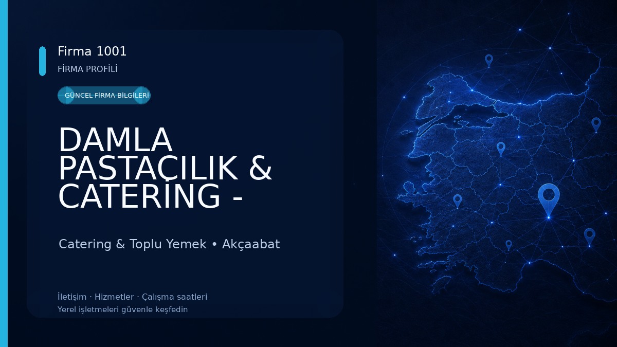 DAMLA PASTACILIK & CATERİNG - yöresel yemek kahvaltı