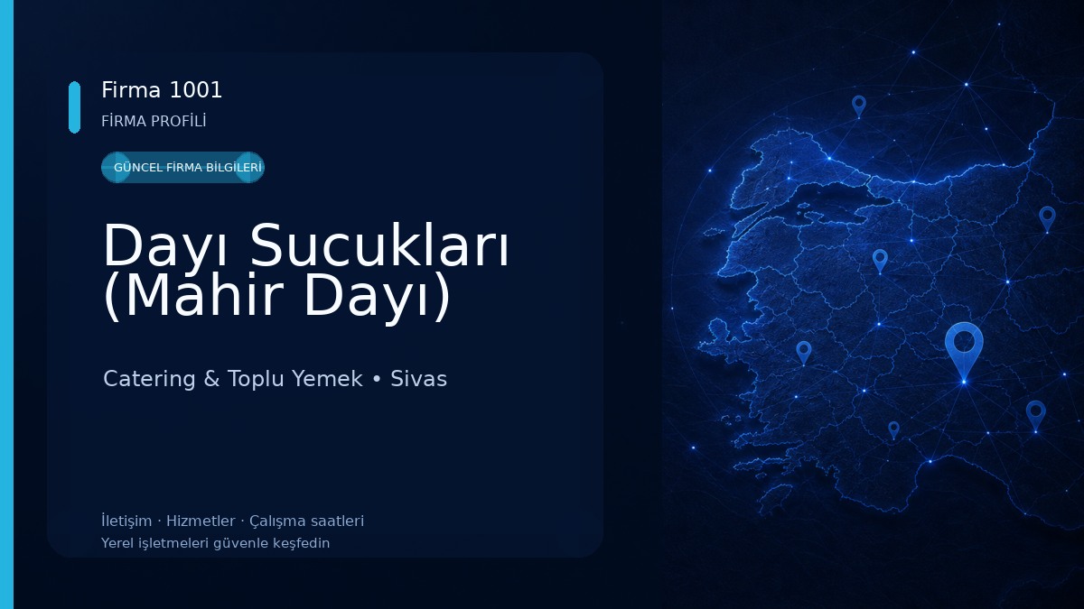 Dayı Sucukları (Mahir Dayı)