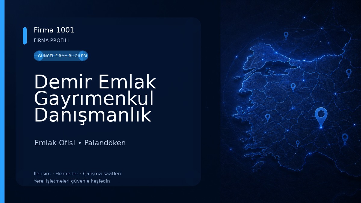Demir Emlak Gayrımenkul Danışmanlık