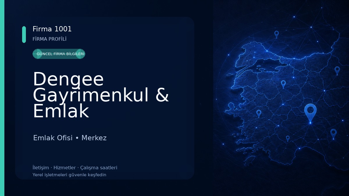 Dengee Gayrimenkul & Emlak