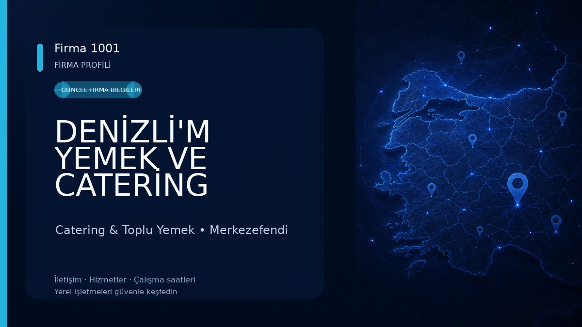 DENİZLİ'M YEMEK VE CATERİNG