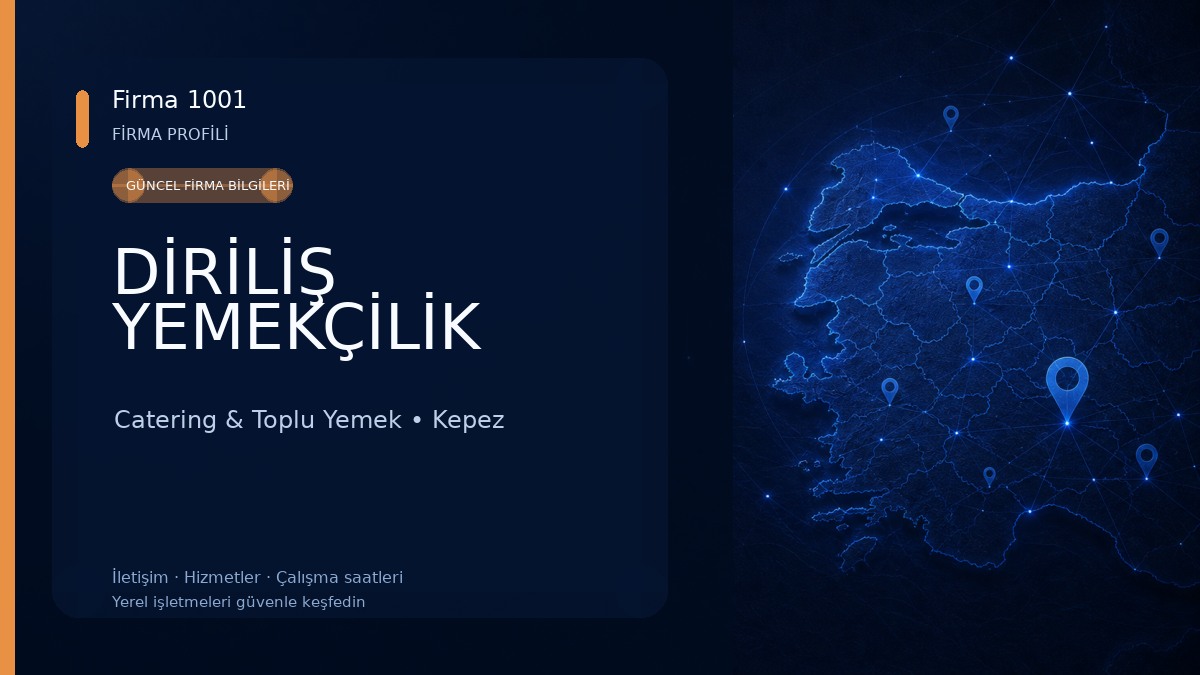 DİRİLİŞ YEMEKÇİLİK