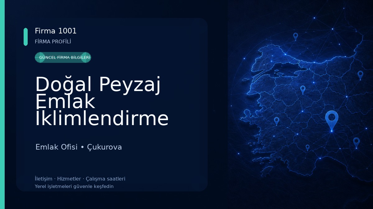 Doğal Peyzaj Emlak İklimlendirme