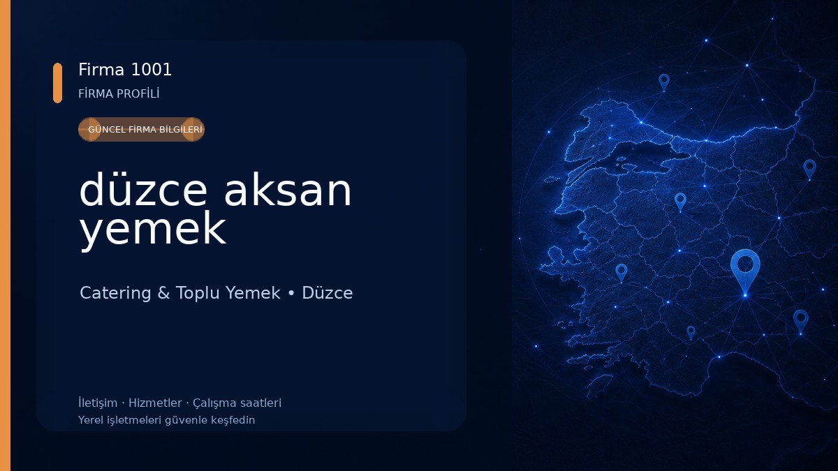 düzce aksan yemek