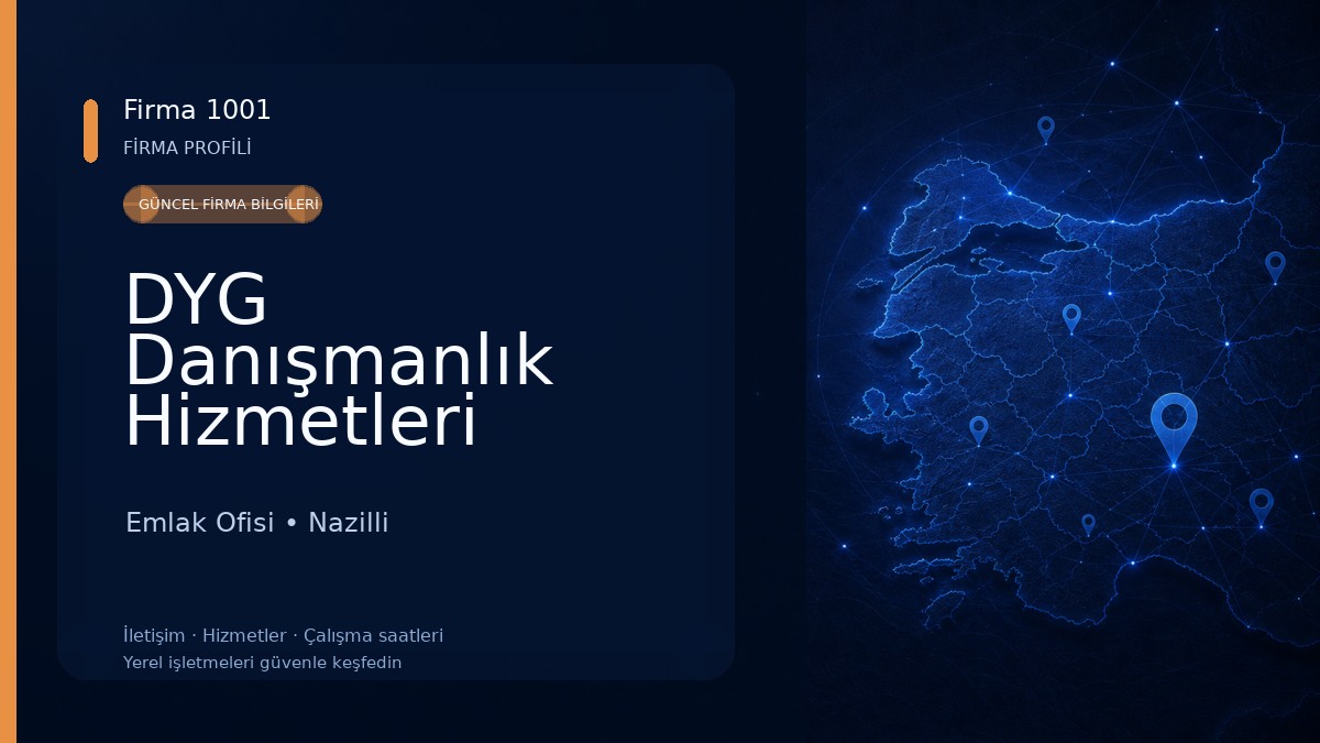 DYG Danışmanlık Hizmetleri Ltd.Şti