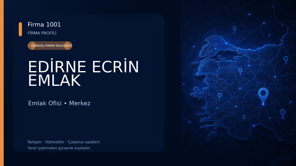 EDİRNE ECRİN EMLAK
