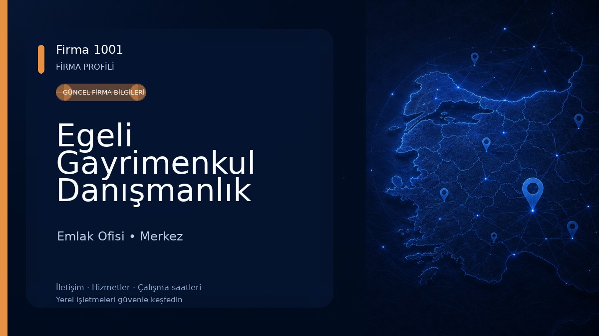 Egeli Gayrimenkul Danışmanlık Ofisi
