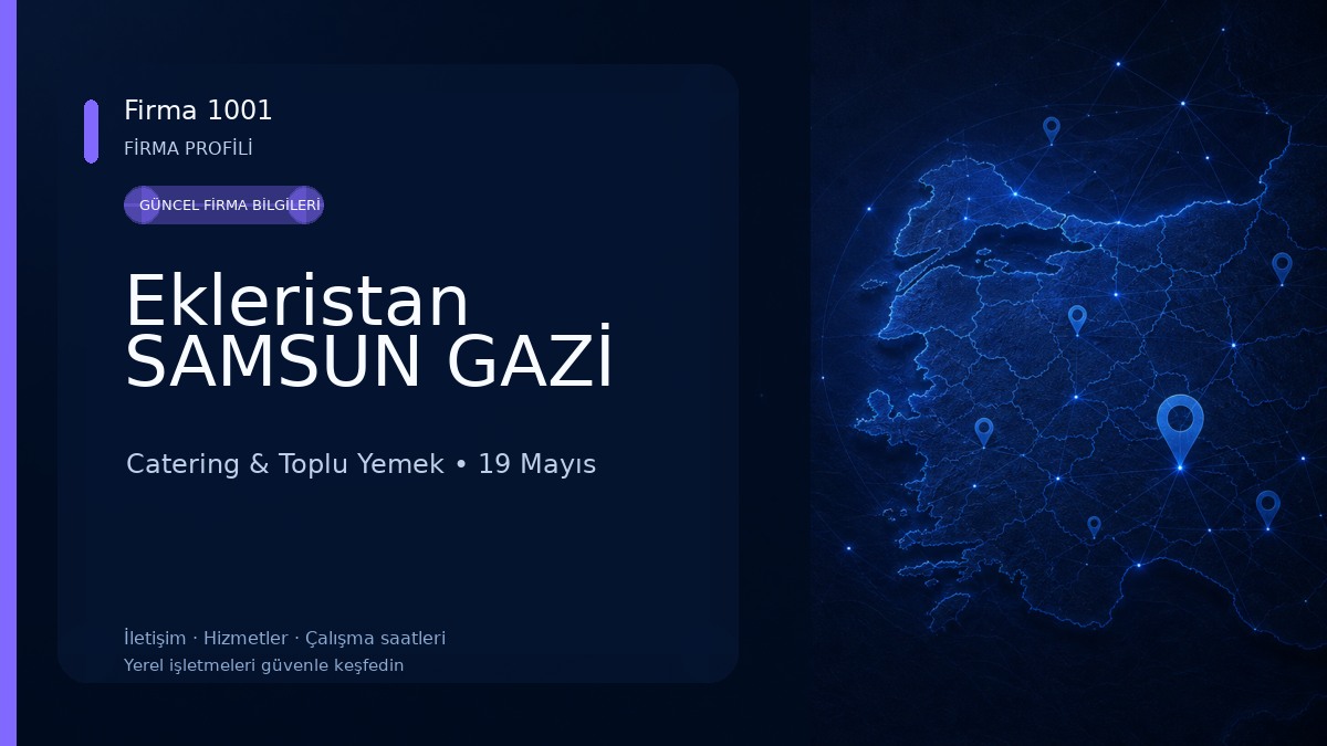 Ekleristan SAMSUN GAZİ