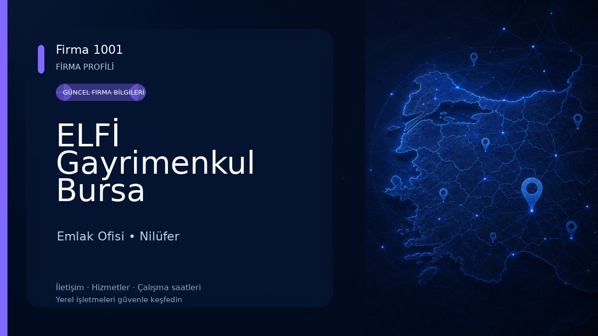 ELFİ Gayrimenkul Bursa