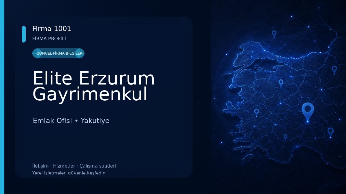 Elite Erzurum Gayrimenkul
