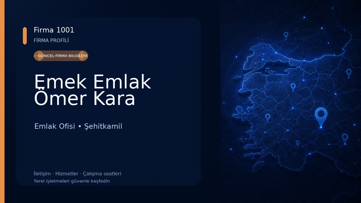 Emek Emlak Ömer Kara
