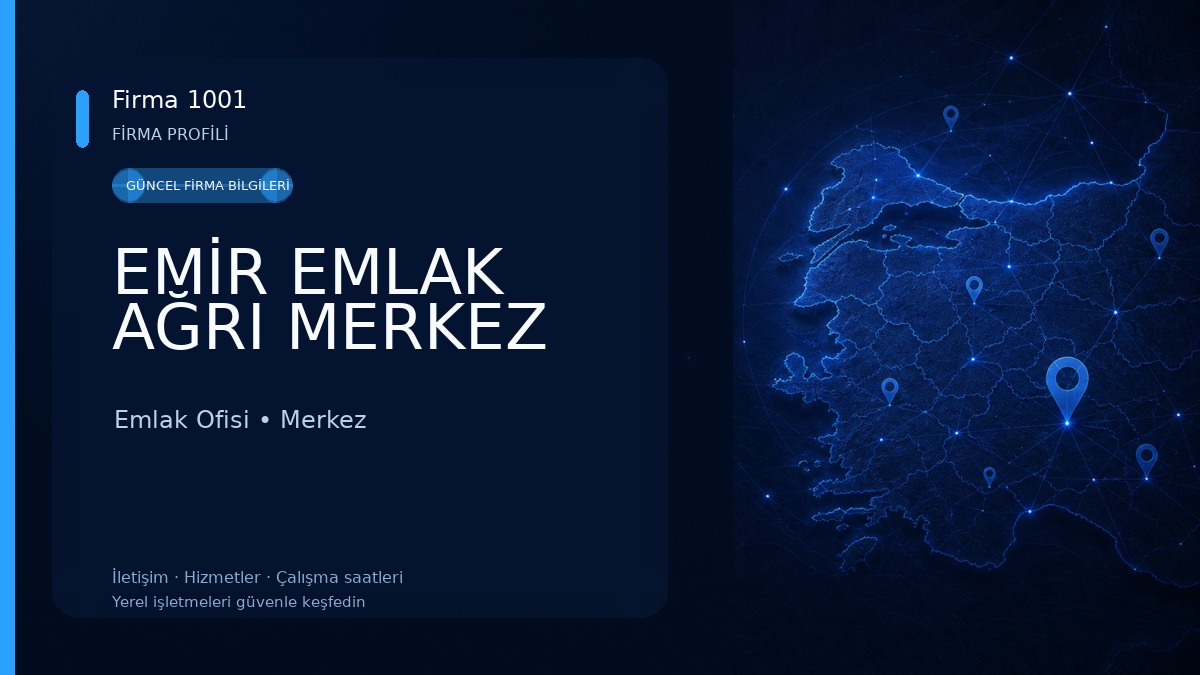 EMİR EMLAK AĞRI MERKEZ