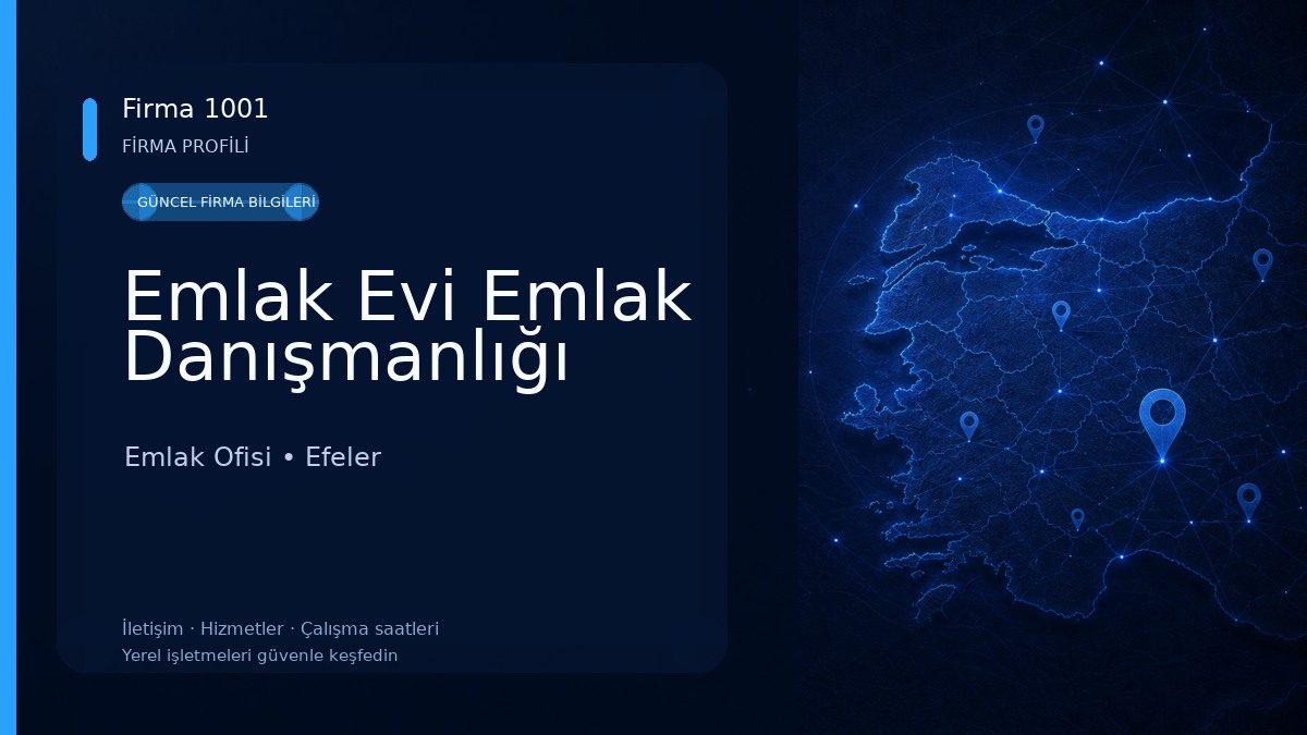Emlak Evi Emlak Danışmanlığı