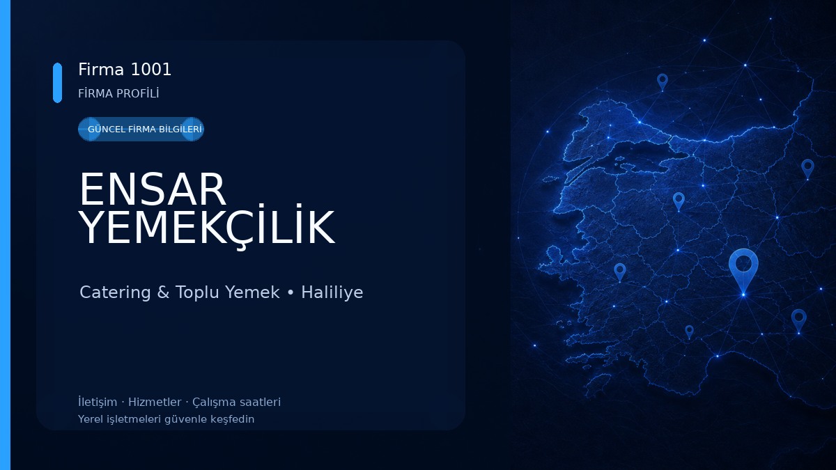 ENSAR YEMEKÇİLİK