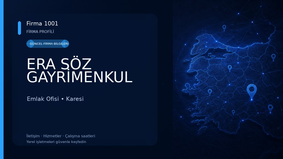 ERA SÖZ GAYRİMENKUL