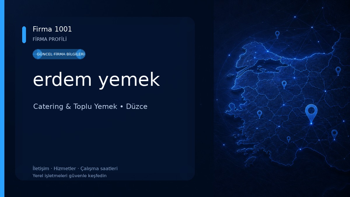 erdem yemek