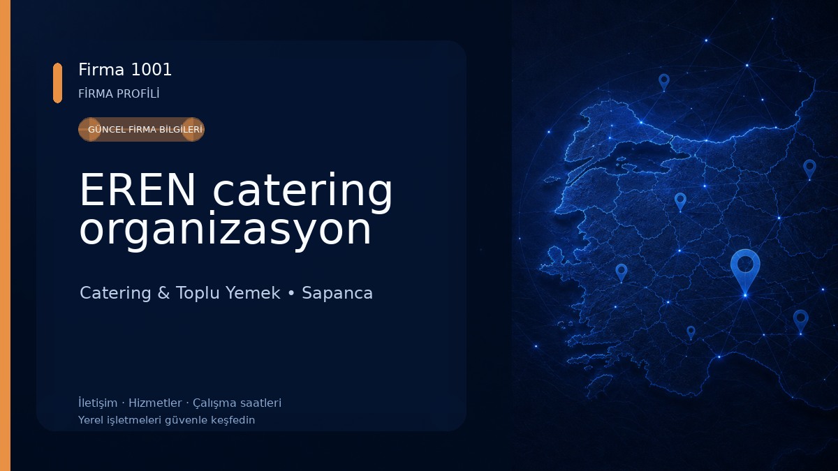 EREN catering organizasyon