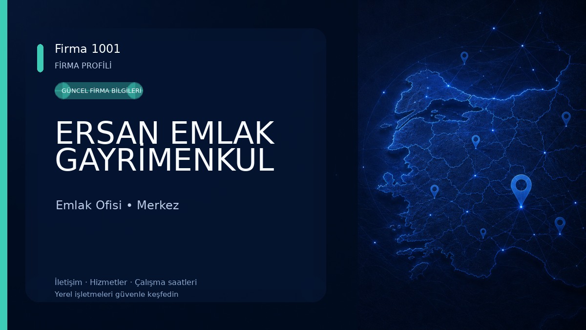 ERSAN EMLAK GAYRİMENKUL