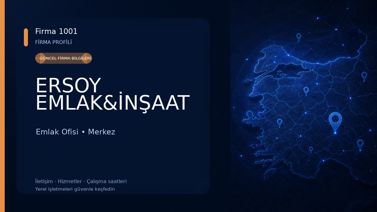 ERSOY EMLAK&İNŞAAT