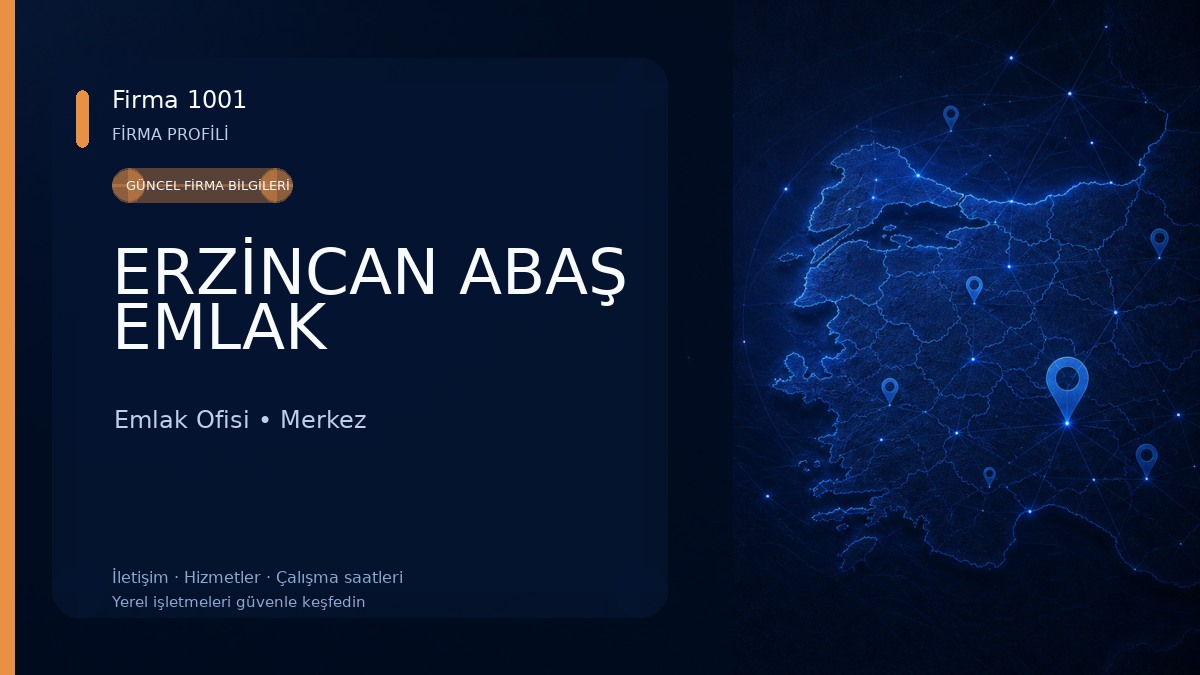 ERZİNCAN ABAŞ EMLAK