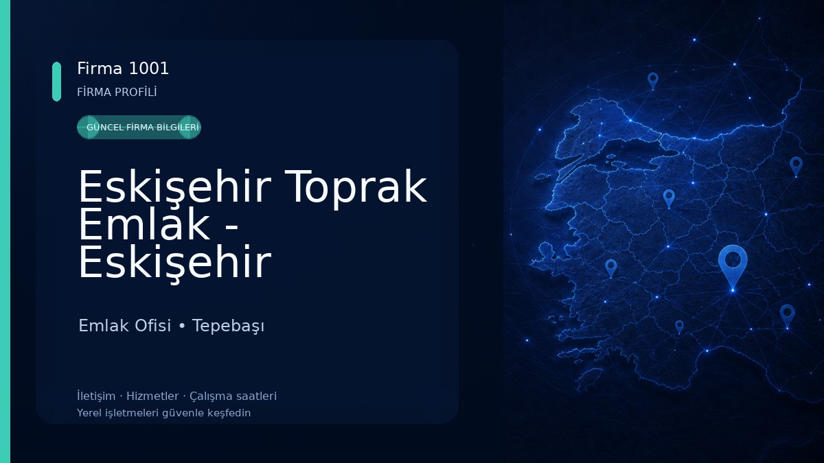 Eskişehir Toprak Emlak - Eskişehir Emlakçı