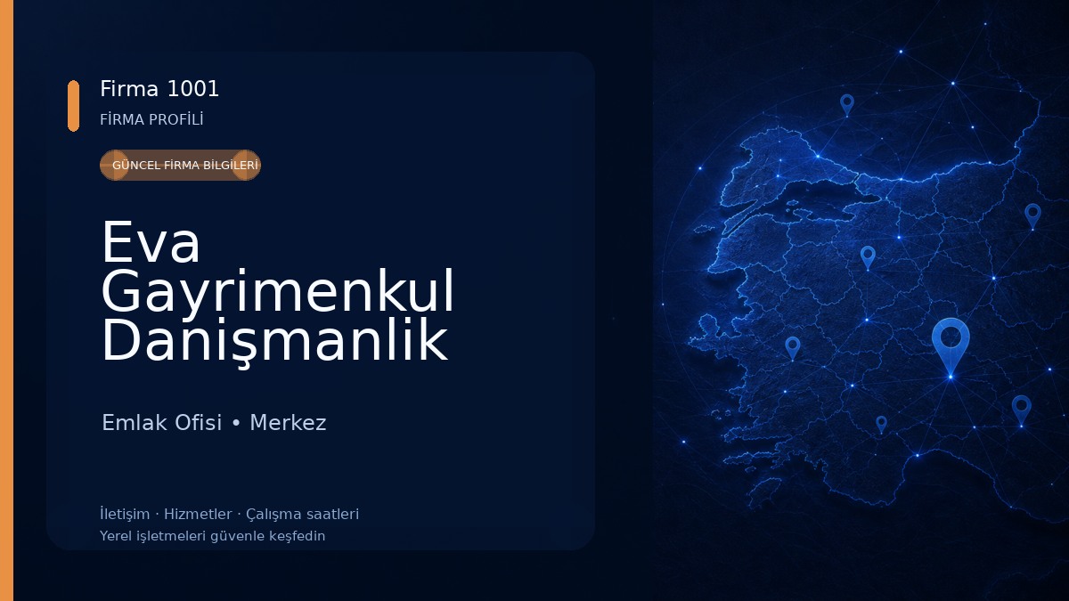 Eva Gayrimenkul Danişmanlik
