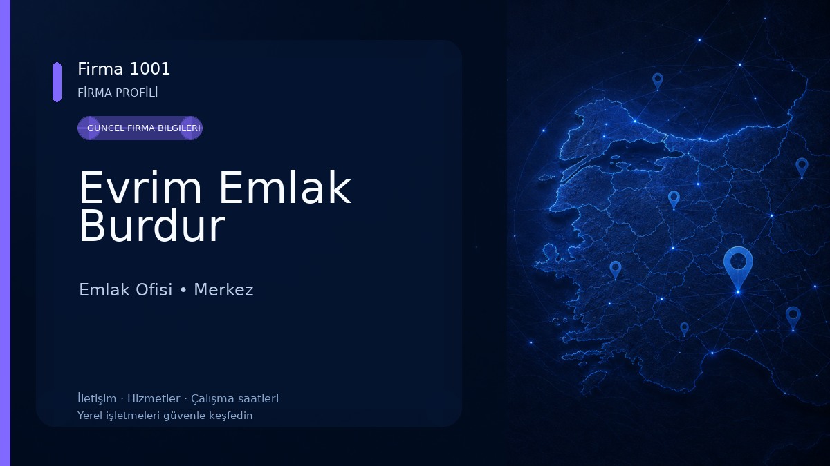 Evrim Emlak Burdur
