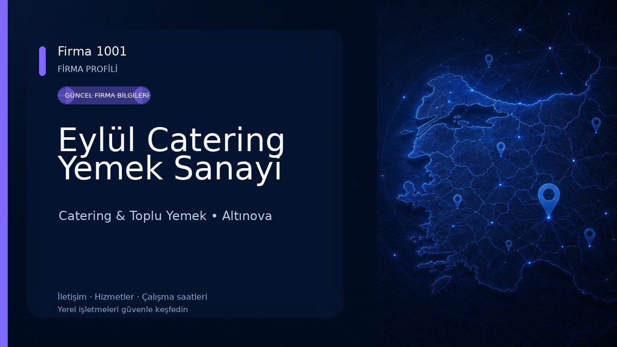 Eylül Catering Yemek Sanayi