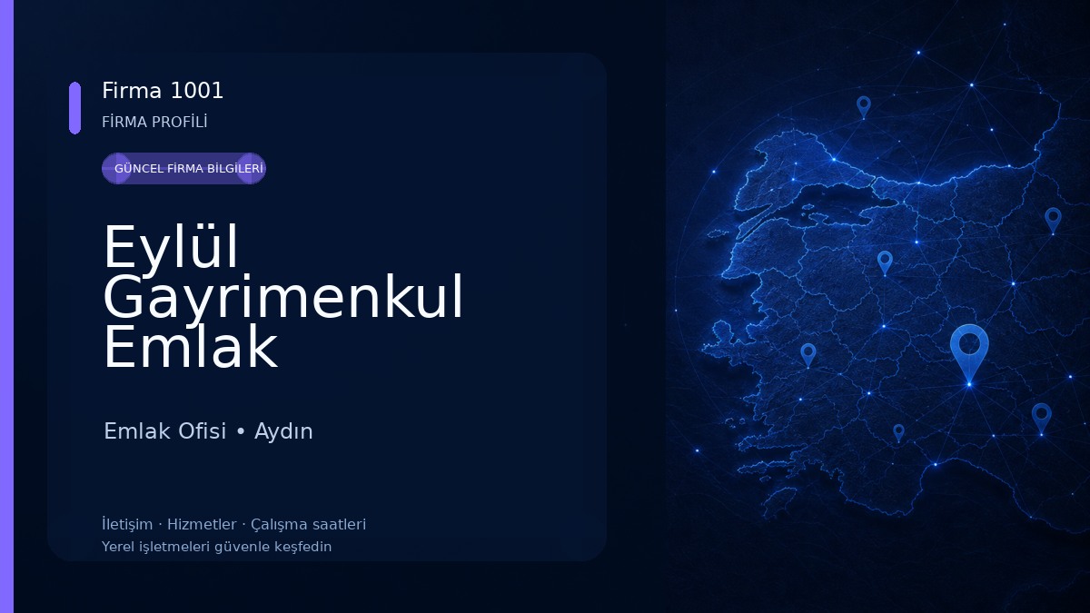 Eylül Gayrimenkul Emlak Danışmanlık