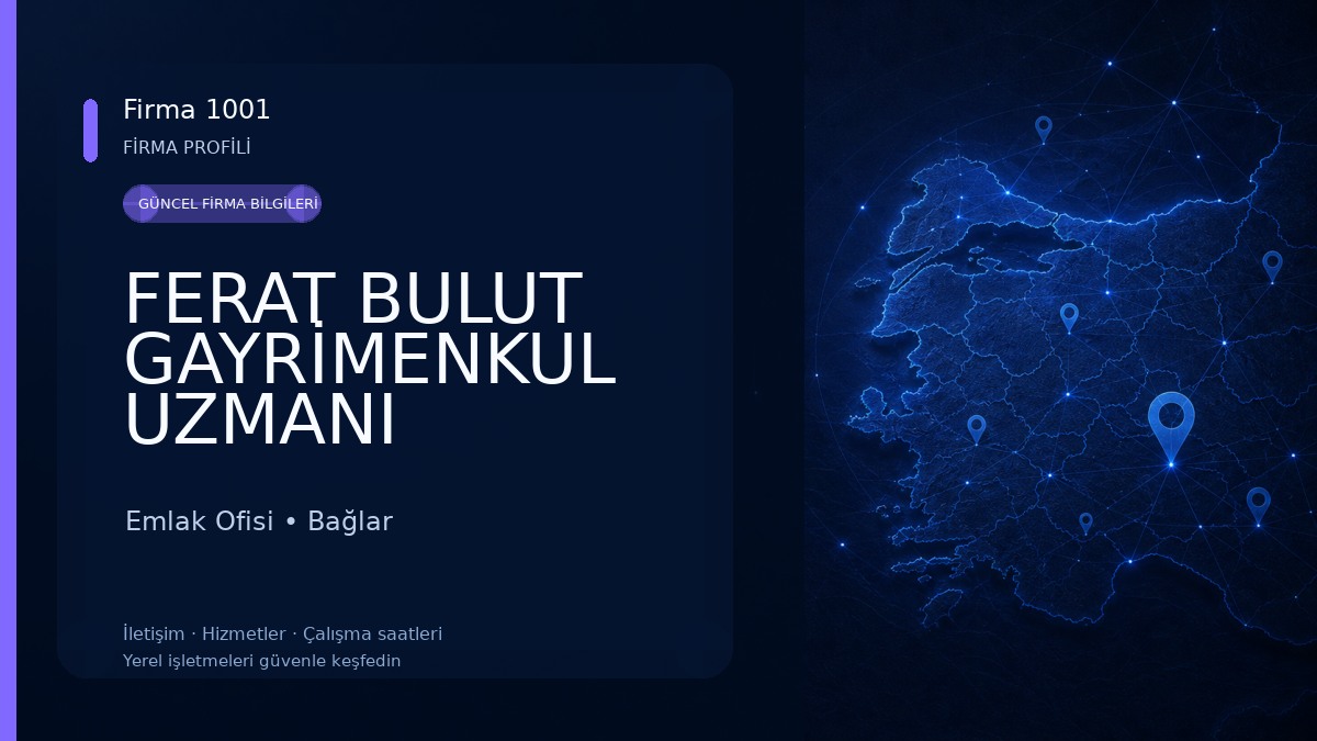 FERAT BULUT GAYRİMENKUL UZMANI