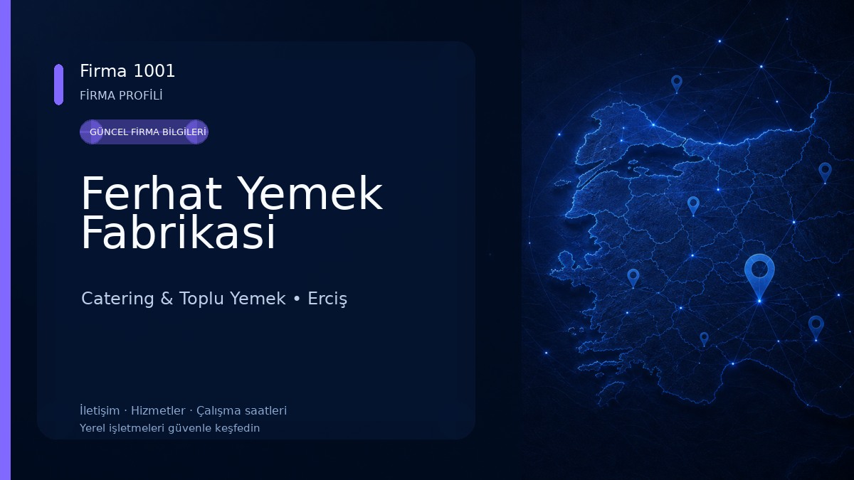 Ferhat Yemek Fabrikasi