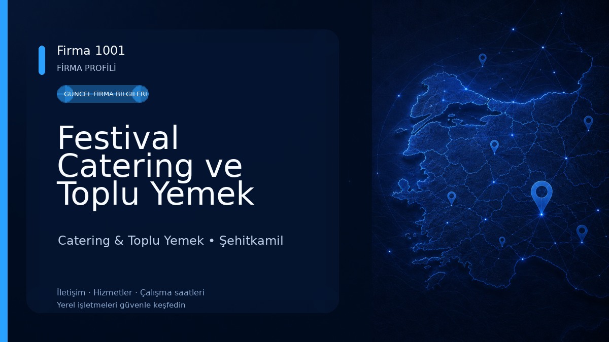 Festival Catering ve Toplu Yemek