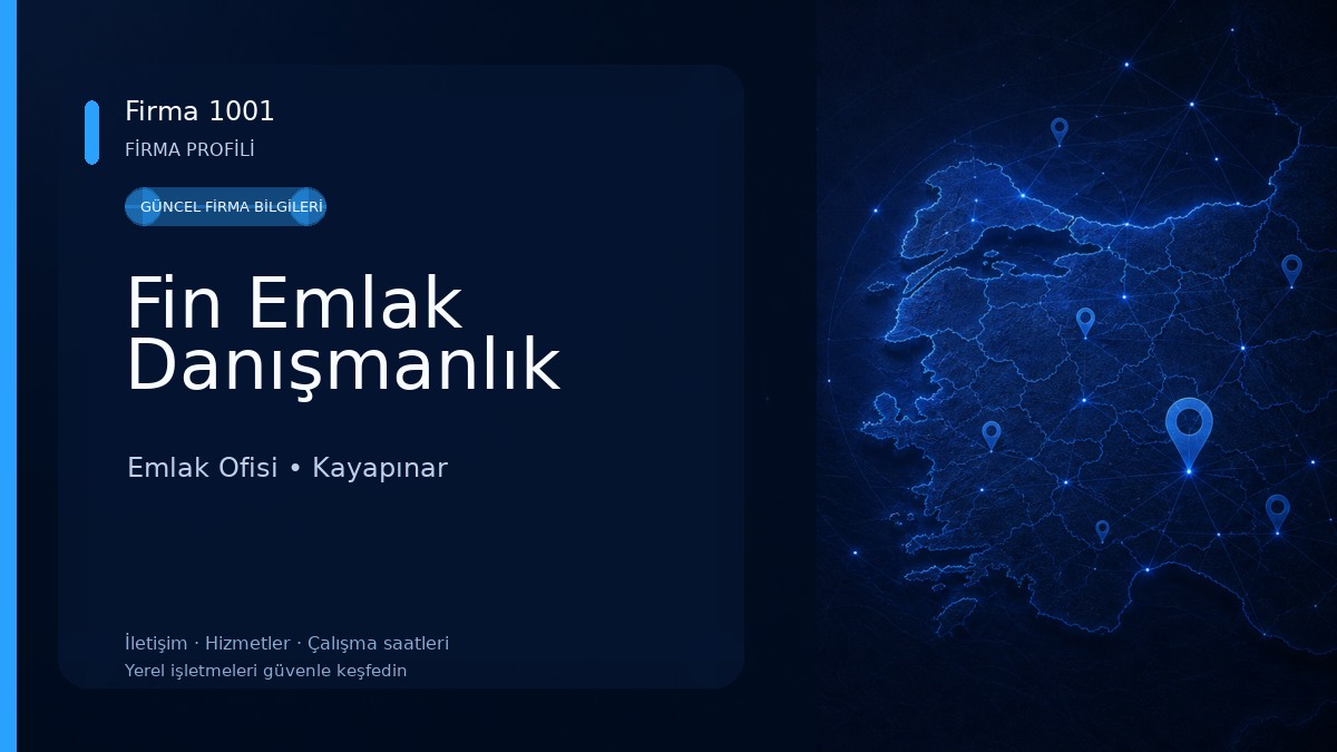 Fin Emlak Danışmanlık
