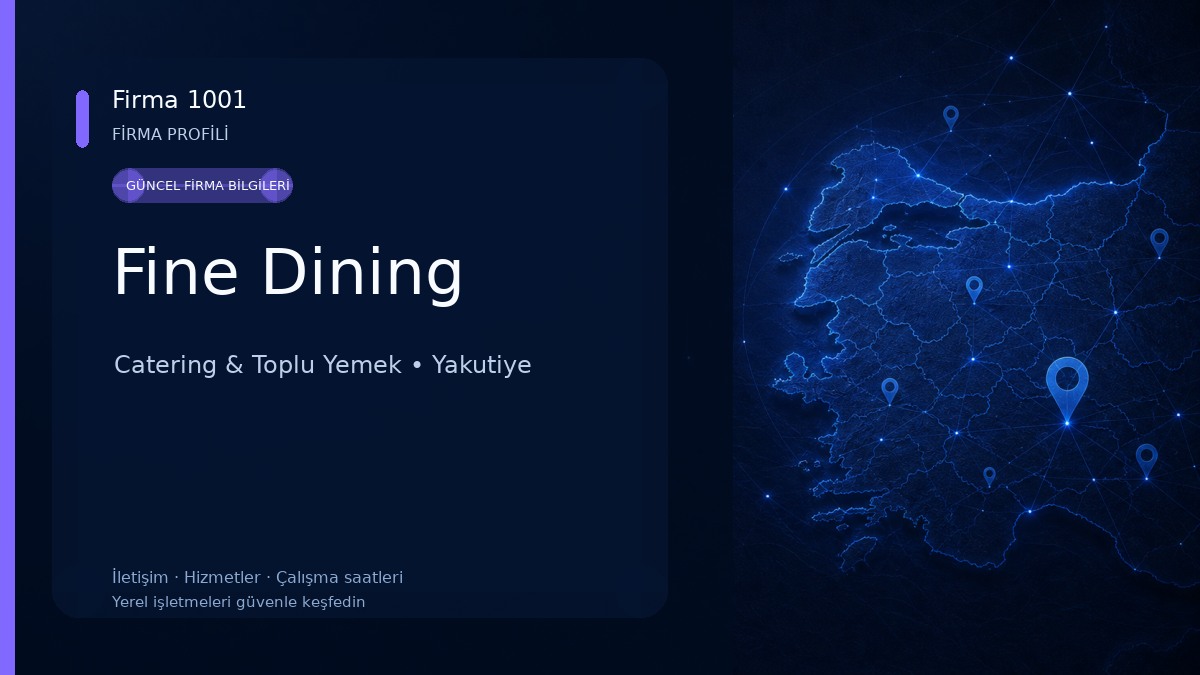 Fine Dining