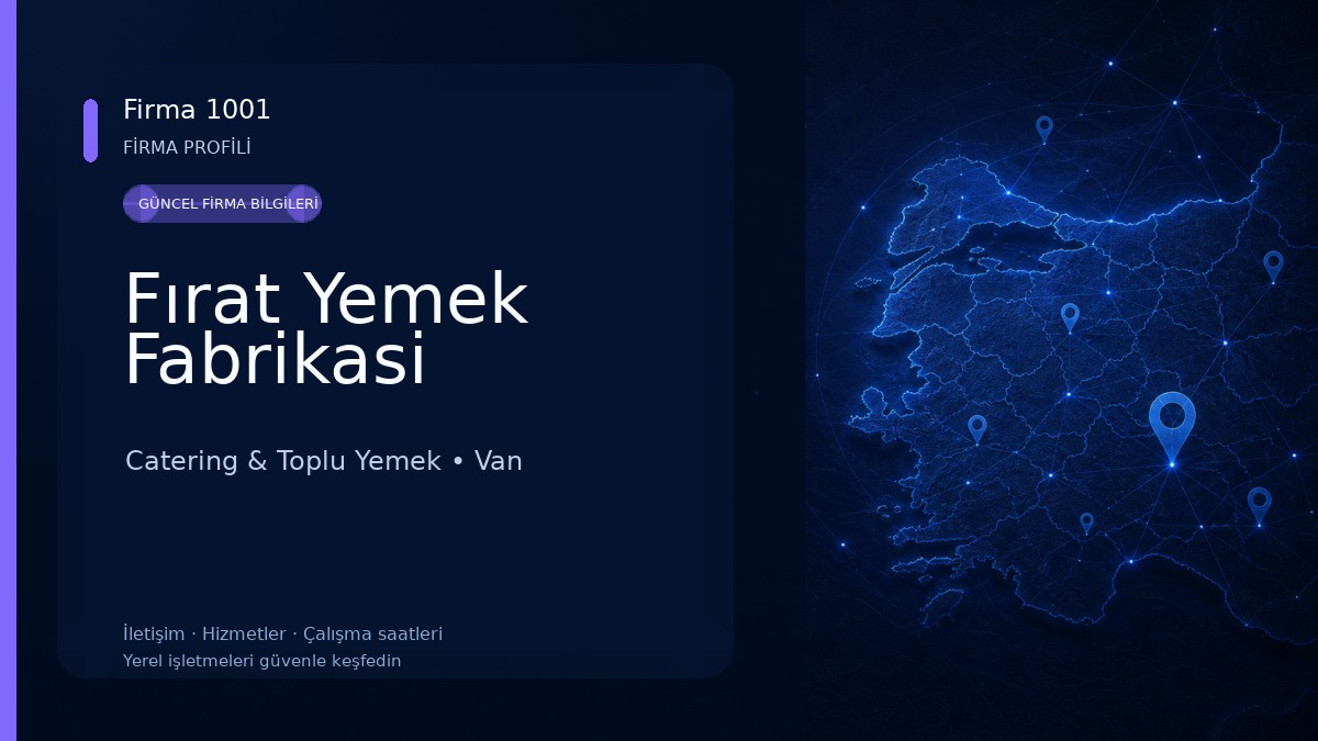 Fırat Yemek Fabrikasi