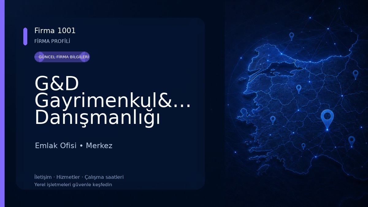 G&D Gayrimenkul&Otomotiv Danışmanlığı