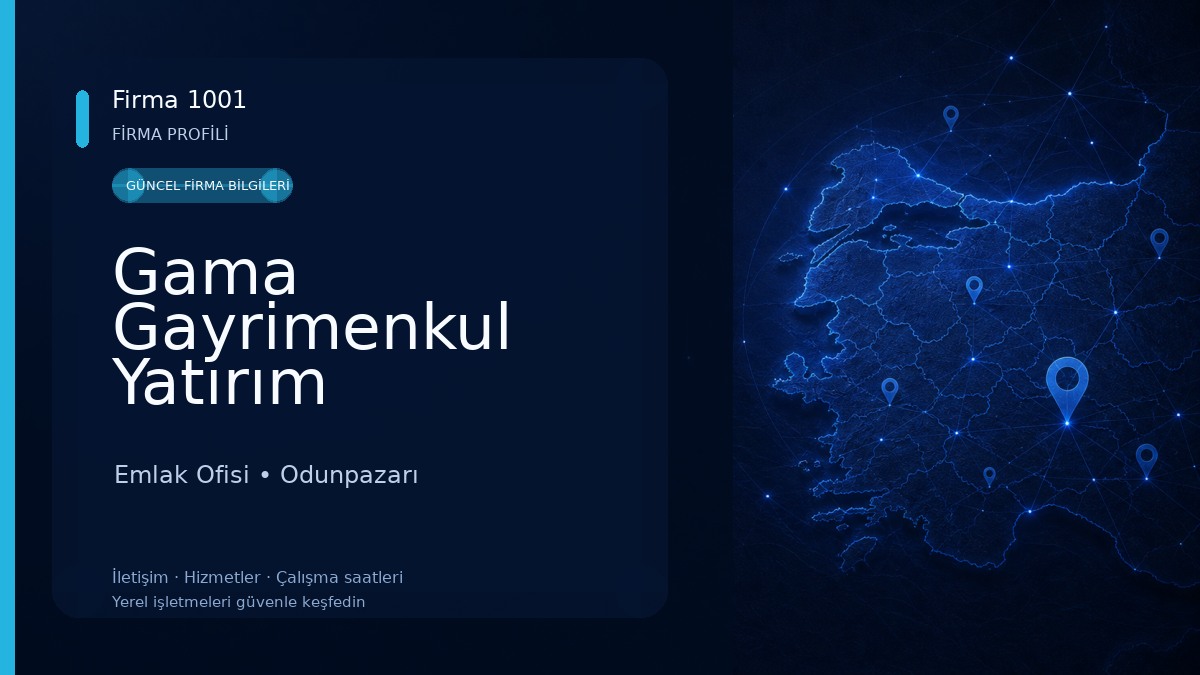 Gama Gayrimenkul Yatırım Danışmanlığı