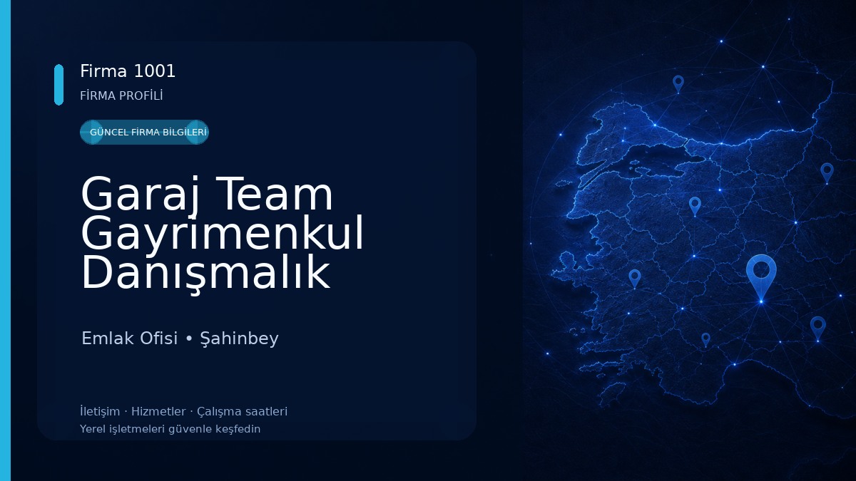 Garaj Team Gayrimenkul Danışmalık