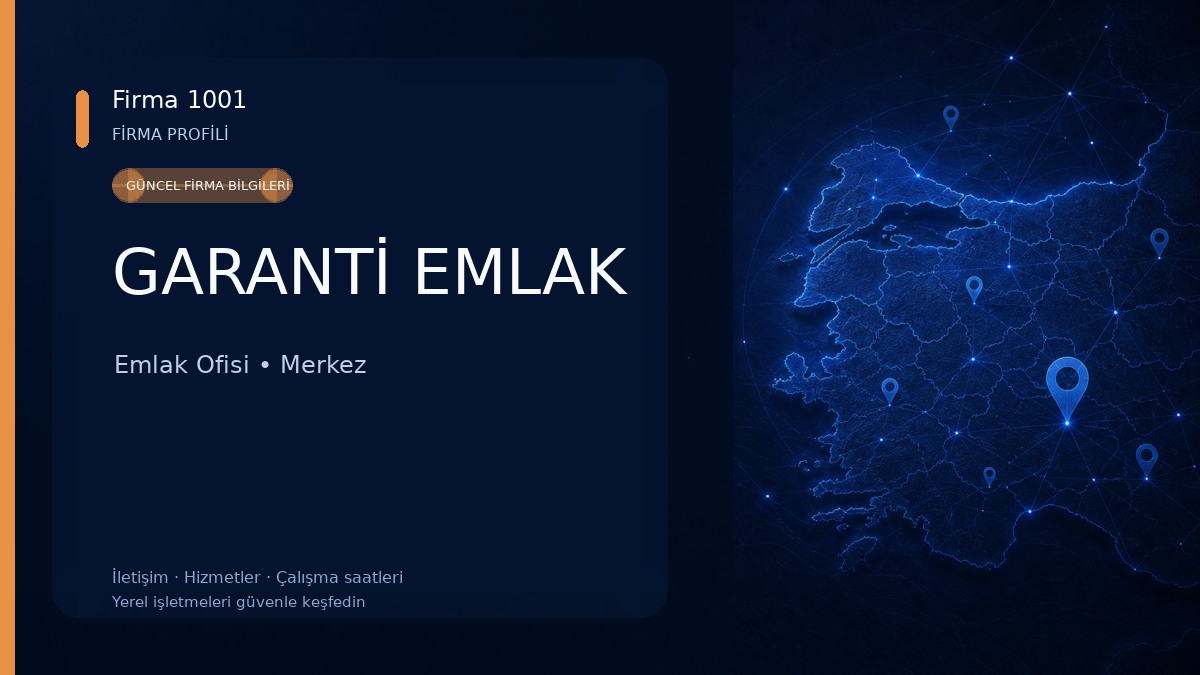GARANTİ EMLAK