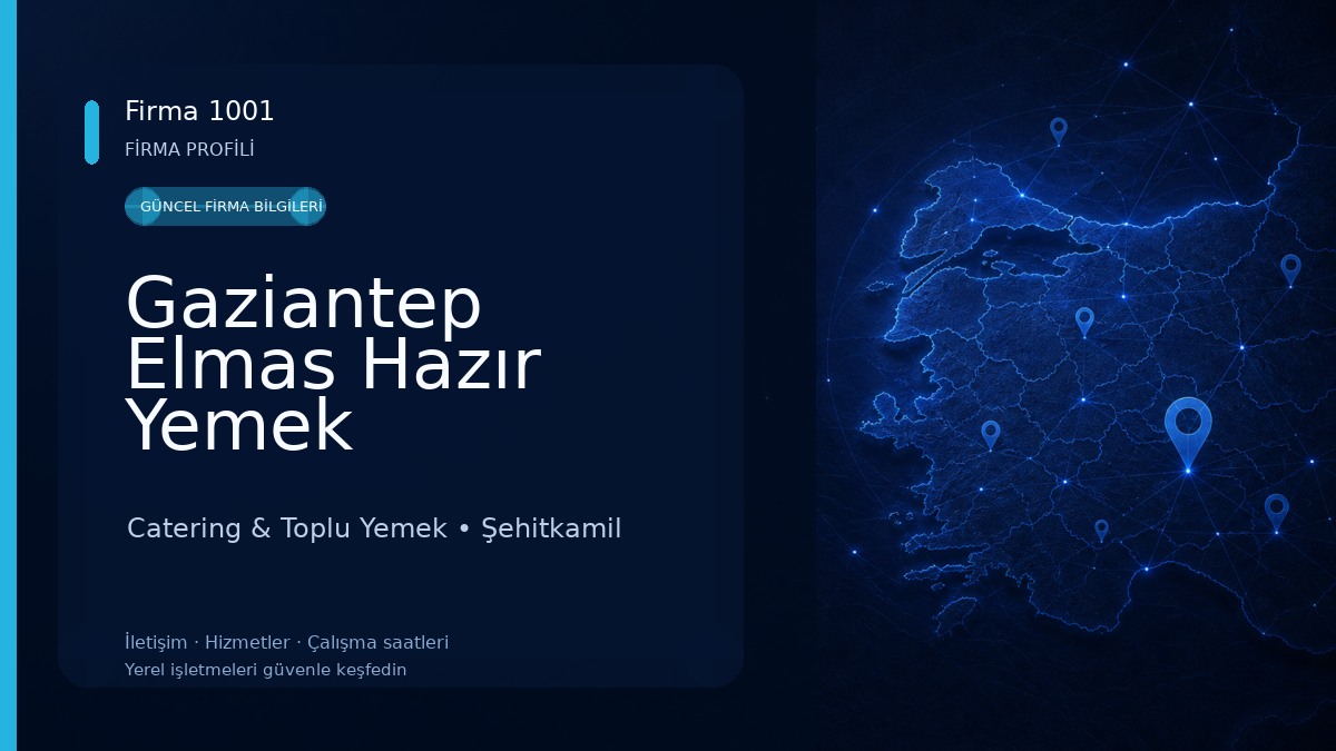 Gaziantep Elmas Hazır Yemek