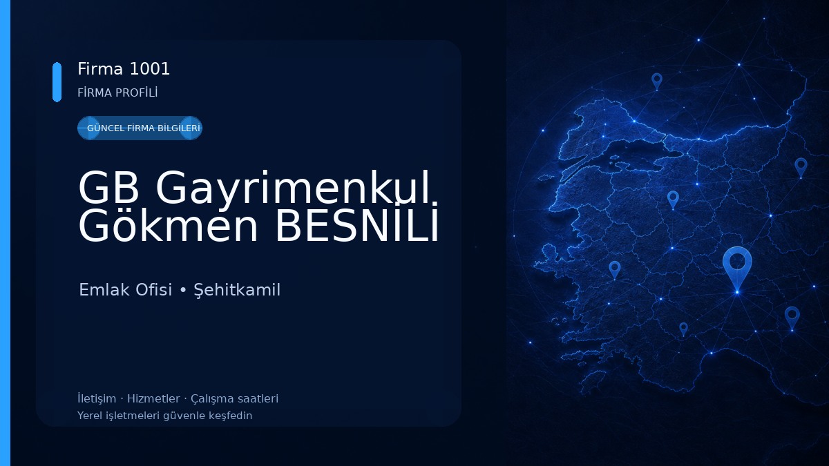 GB Gayrimenkul Gökmen BESNİLİ