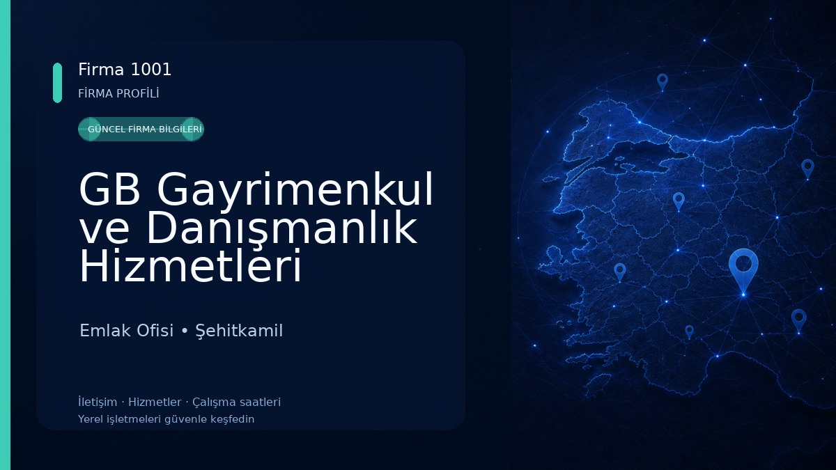 GB Gayrimenkul ve Danışmanlık Hizmetleri