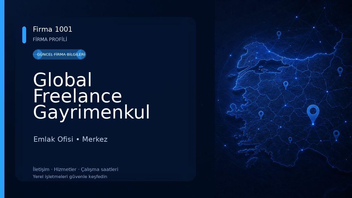 Global Freelance Gayrimenkul