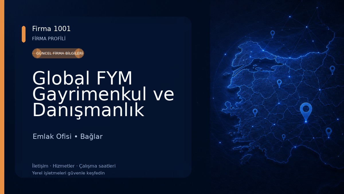 Global FYM Gayrimenkul ve Danışmanlık Hizmetleri