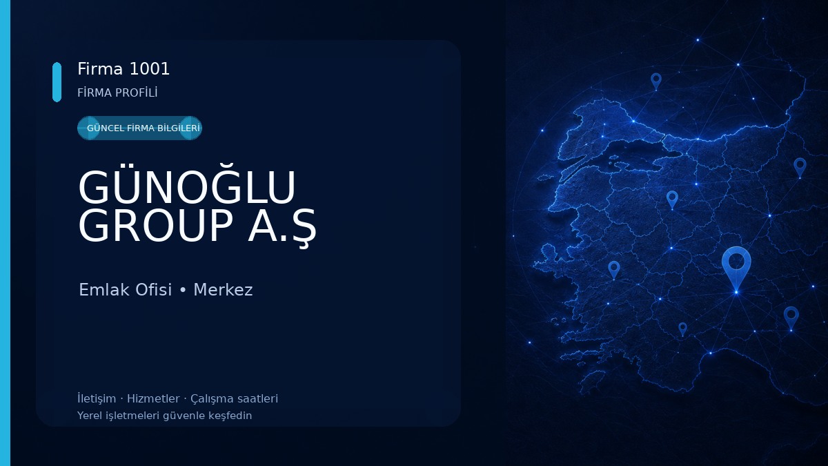 GÜNOĞLU GROUP A.Ş